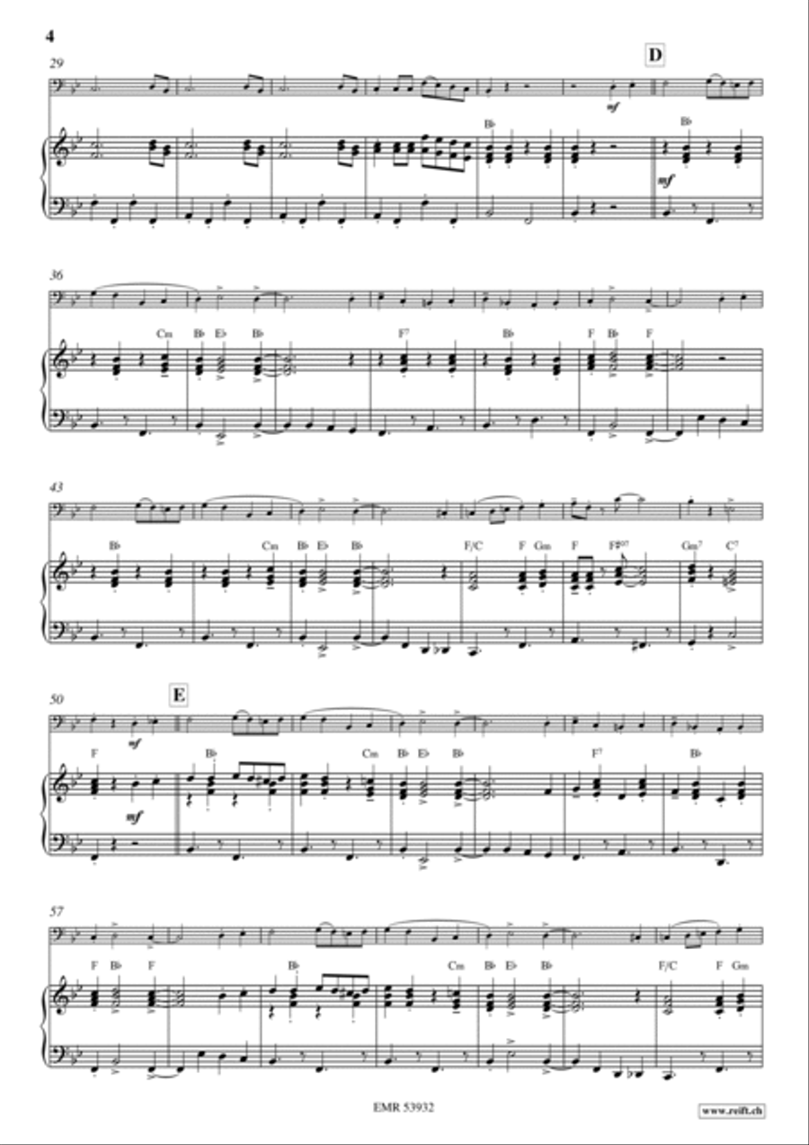 Seyffertitzer Marsch Trombone scores gallery preview page 5