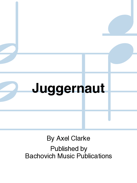 Juggernaut for percussion trio
