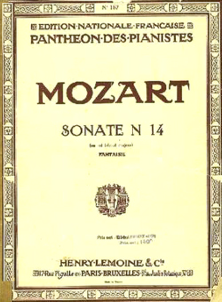 Sonate No. 14 KV457 en Mib maj.