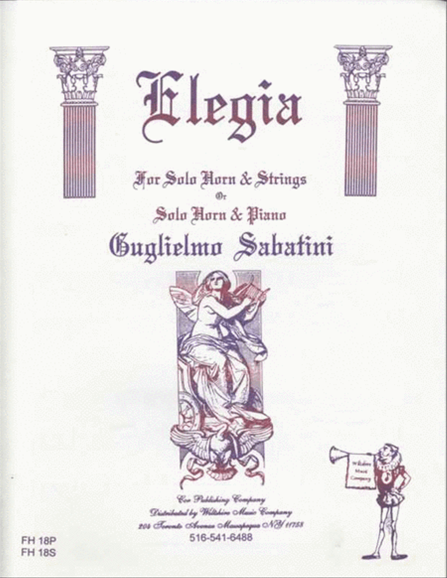 Elegia Horn scores gallery preview page 1