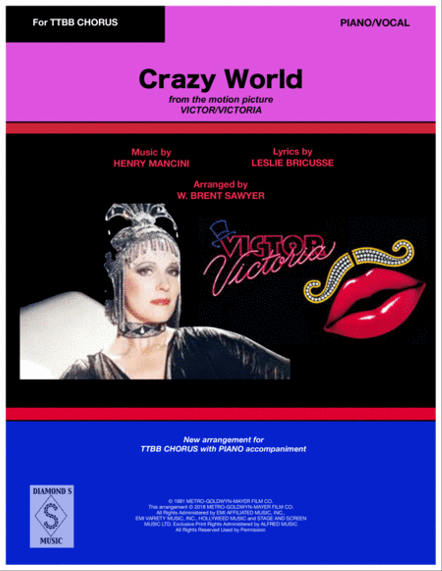 Crazy World TTBB scores gallery preview page 1