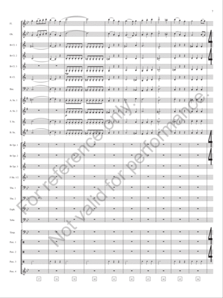 Mozart's Sandbox Mozart's Sandbox Concert Band scores gallery preview page 8