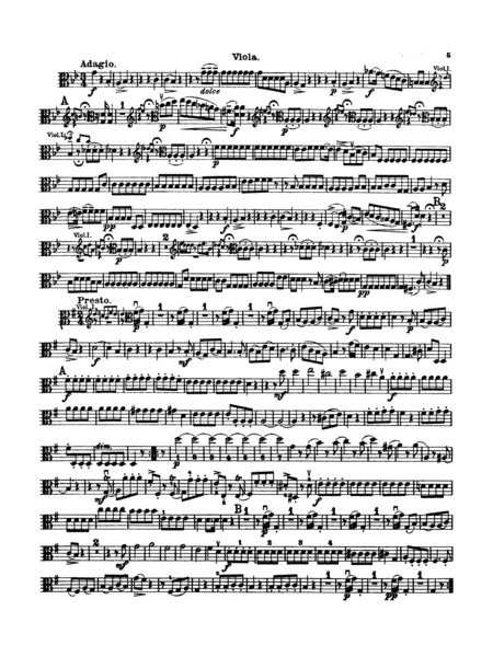 Thirty Celebrated String Quartets, Volume I - Op. 9, No. 2; Op. 17, No. 5; Op. 50, No. 6; Op. 54, Nos. 1, 2, 3; Op. 64, Nos. 2, 3, 4; Op. 74, Nos. 1, 2, 3; Op. 77, Nos. 1, 2: Viola