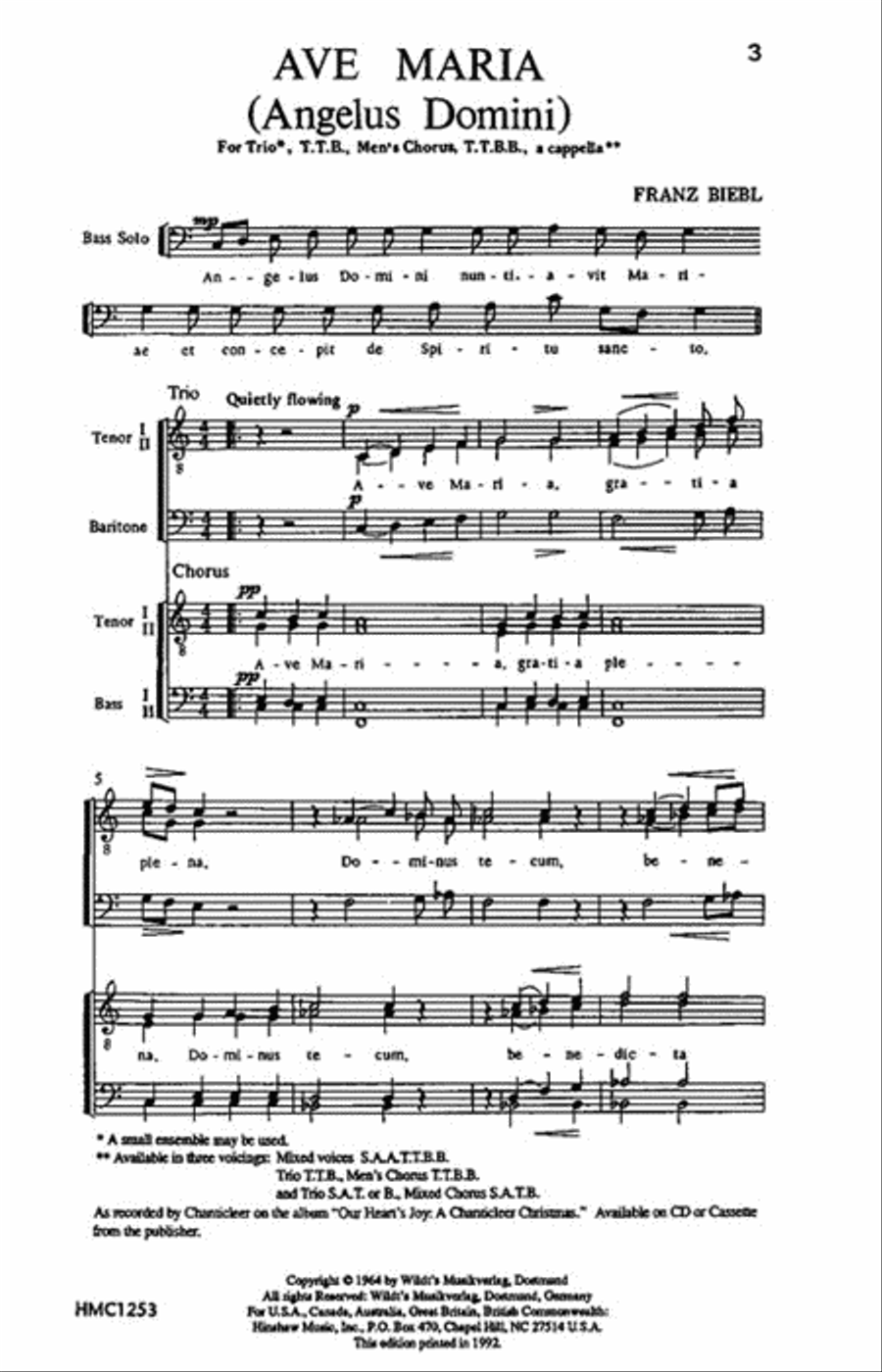 Ave Maria Ave Maria TTB scores gallery preview page 2