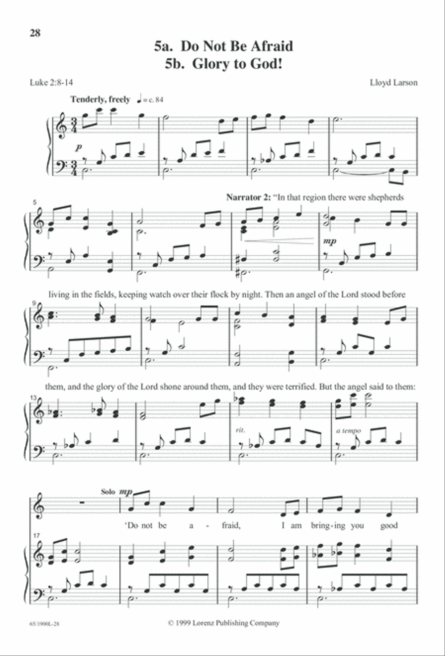 Love's Pure Light 3-Part scores gallery preview page 30