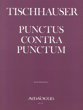 Book cover for Punctus contra Punctum