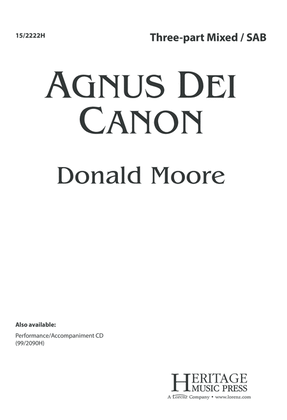 Book cover for Agnus Dei Canon