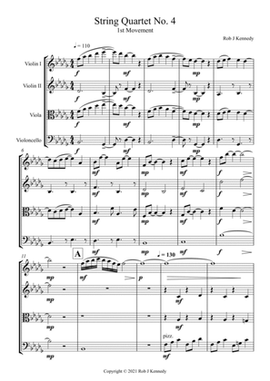 String Quartet No. 4 - 1st movement
