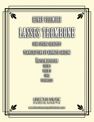 Lassus Trombone (for String Quartet)