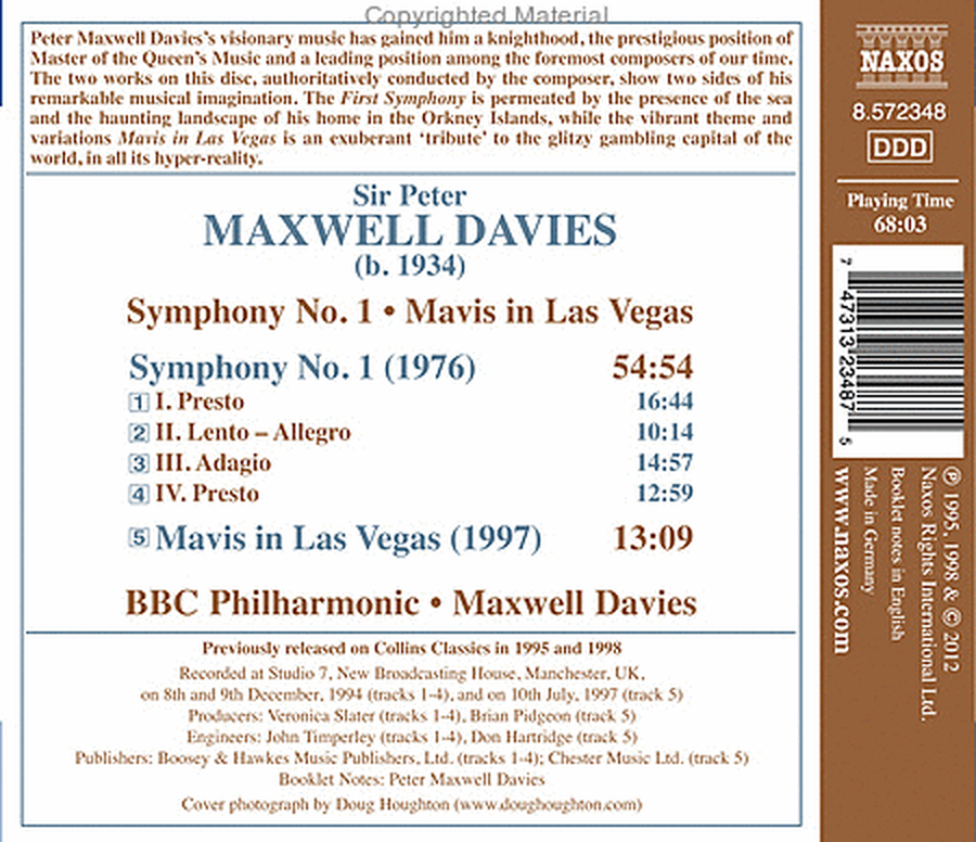 Symphony No. 1 Mavis in Las Vegas image number null