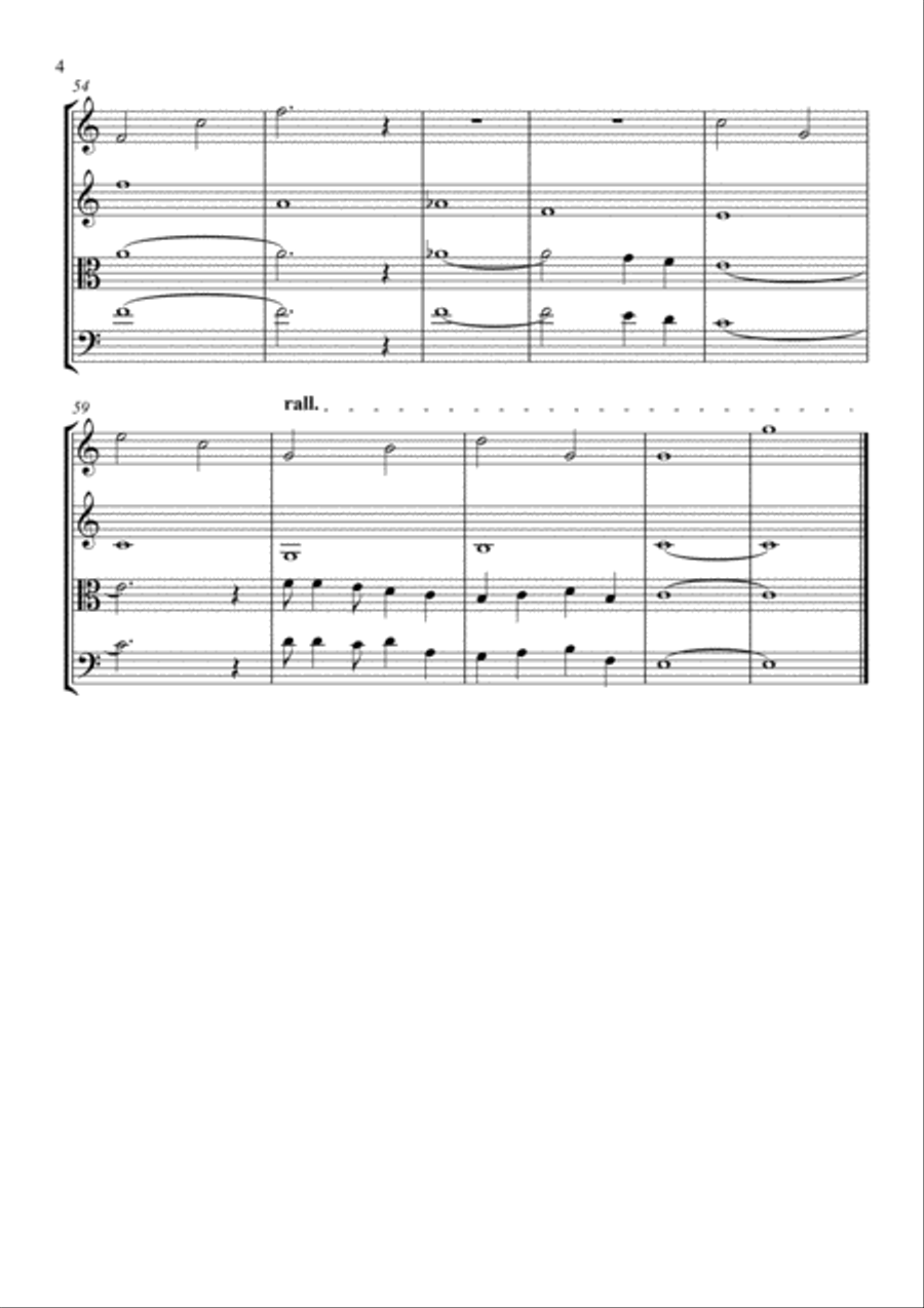 Spanish Eyes Spanish Eyes String Quartet scores gallery preview page 5