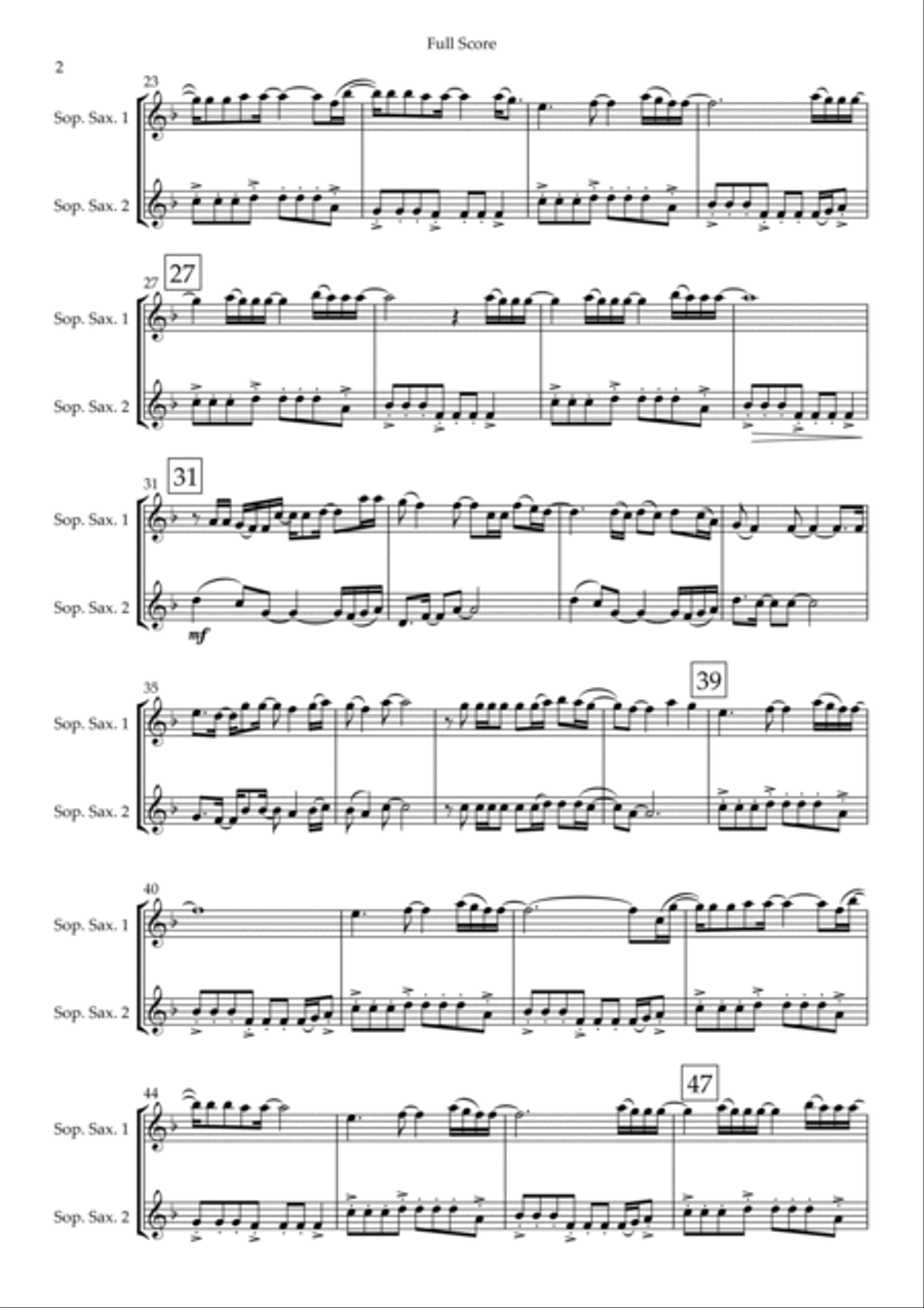Jireh Woodwind Duet scores gallery preview page 2