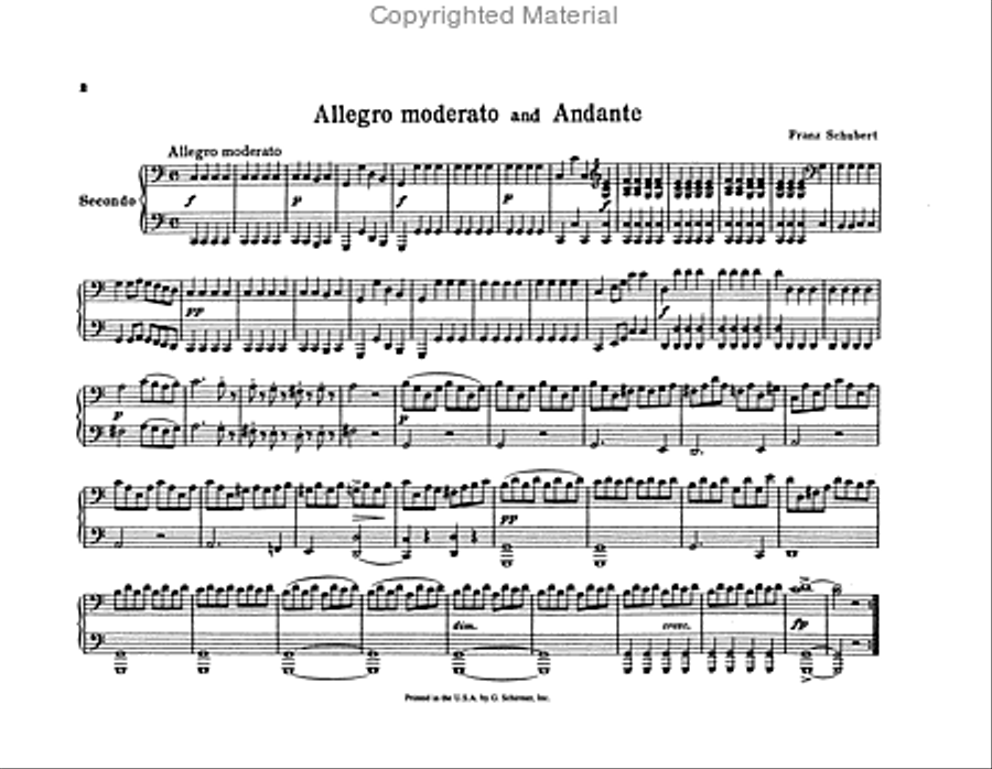 Original Compositions for Piano, 4 Hands – Volume 1 (A Selected Group) Piano Duet scores gallery preview page 2