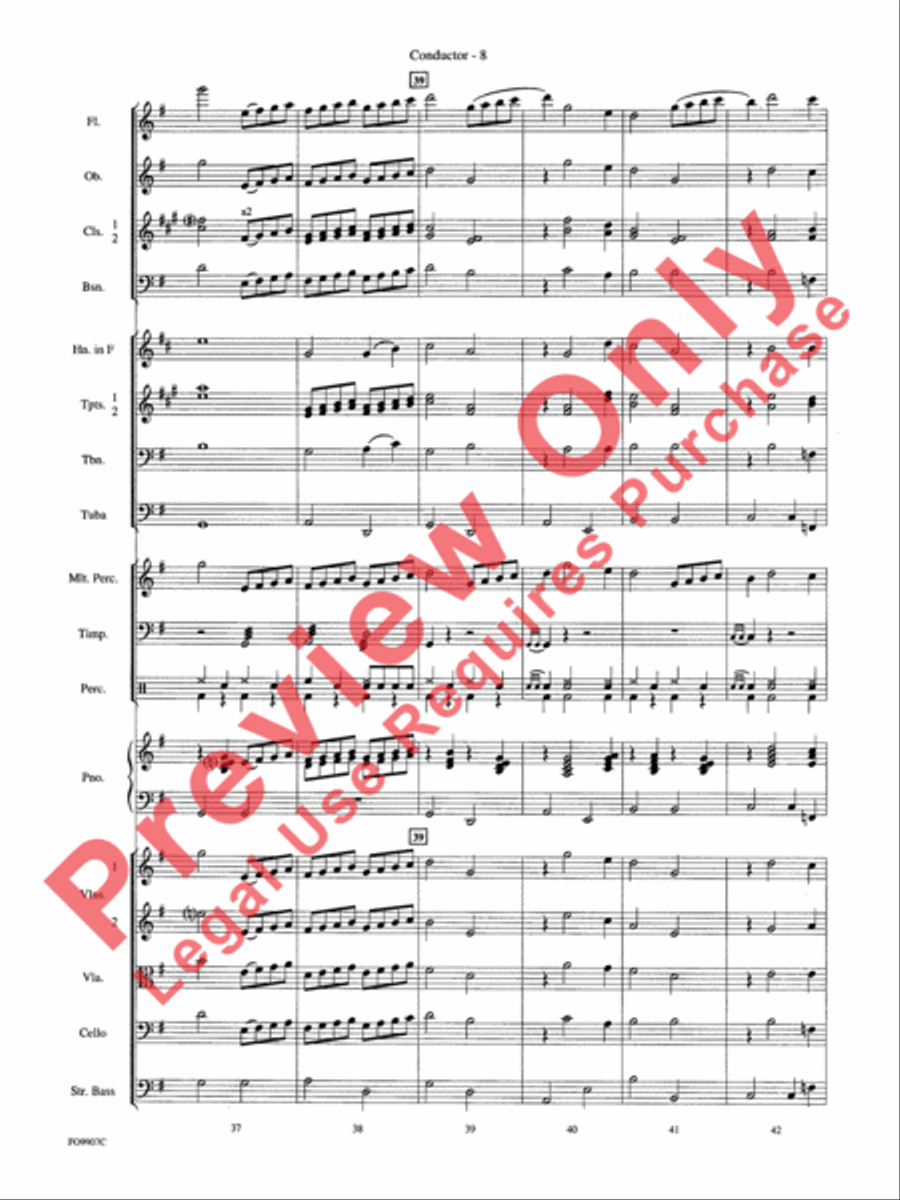 (Meet) The Flintstones Full Orchestra scores gallery preview page 11