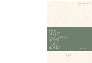 Book cover for Sight Reading Book For Band, Vol 4 - Oboe
