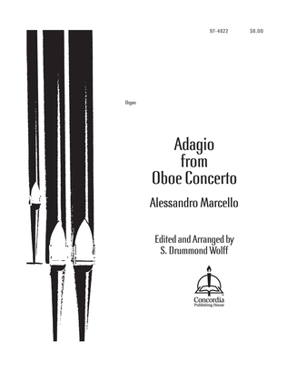 Book cover for Adagio from Oboe Concerto