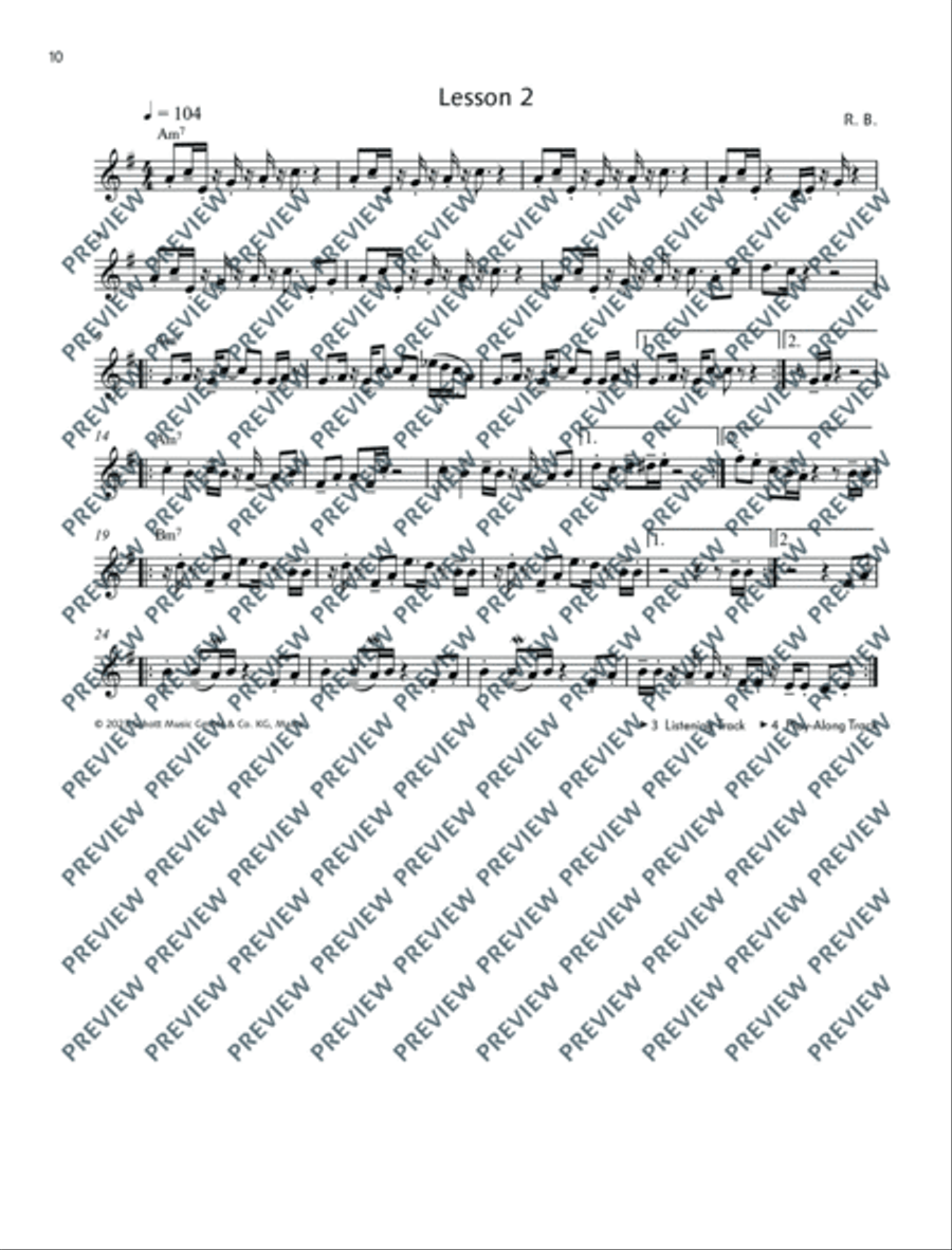 Total Funk Trumpet Trumpet Duet scores gallery preview page 11