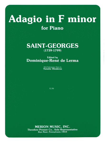 Adagio in F Minor