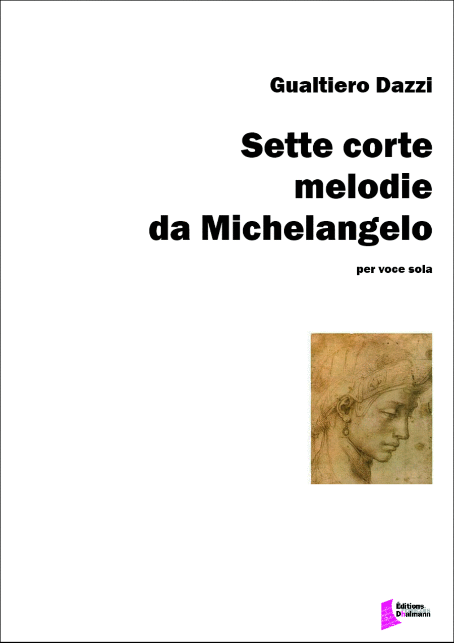 Sette corte melodie da Michelangelo Voice Solo scores gallery preview page 1
