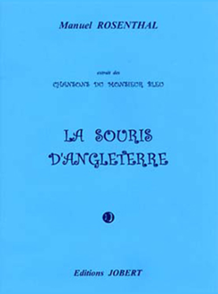 Book cover for La Souris d'Angleterre (extr. Chansons du Monsieur Bleu)