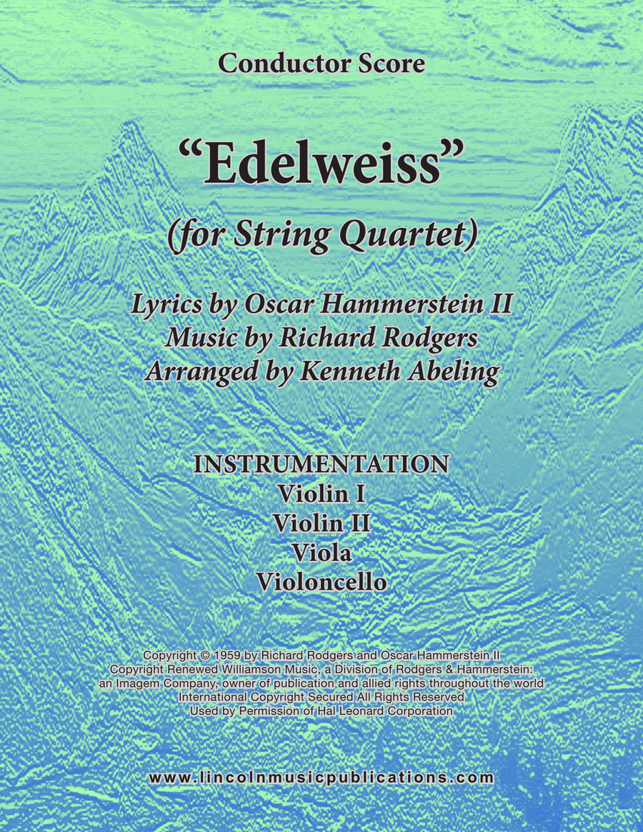 Edelweiss String Quartet scores gallery preview page 1