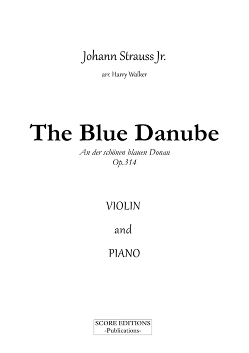The Blue Danube (Johann Strauss II) for Violin and Piano image number null
