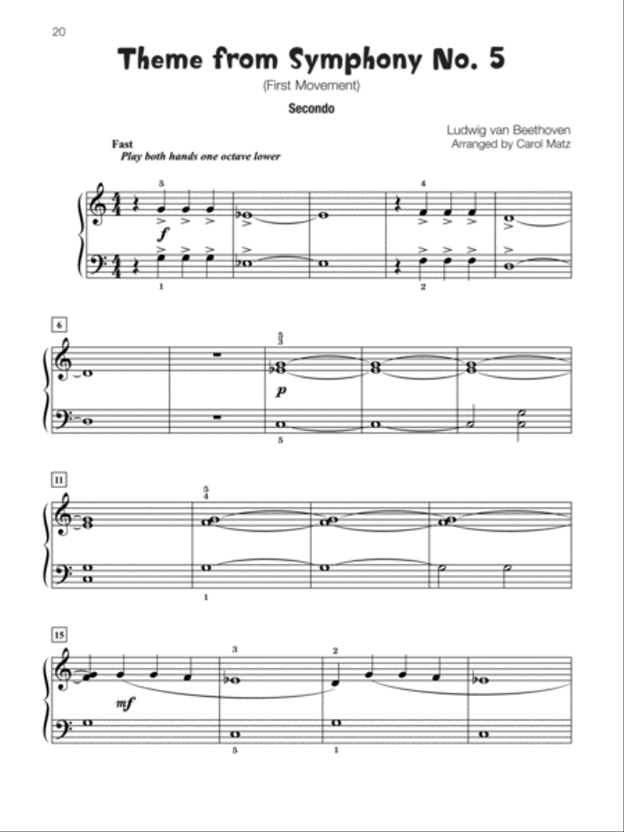 Famous & Fun Duets, Book 2 Small Ensemble scores gallery preview page 6