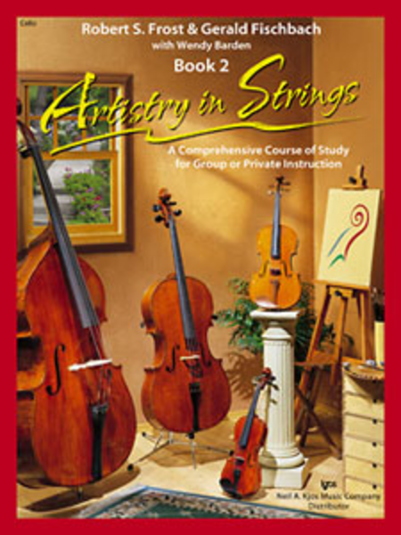 Artistry In Strings, Book 2 Book And Cds/Cello