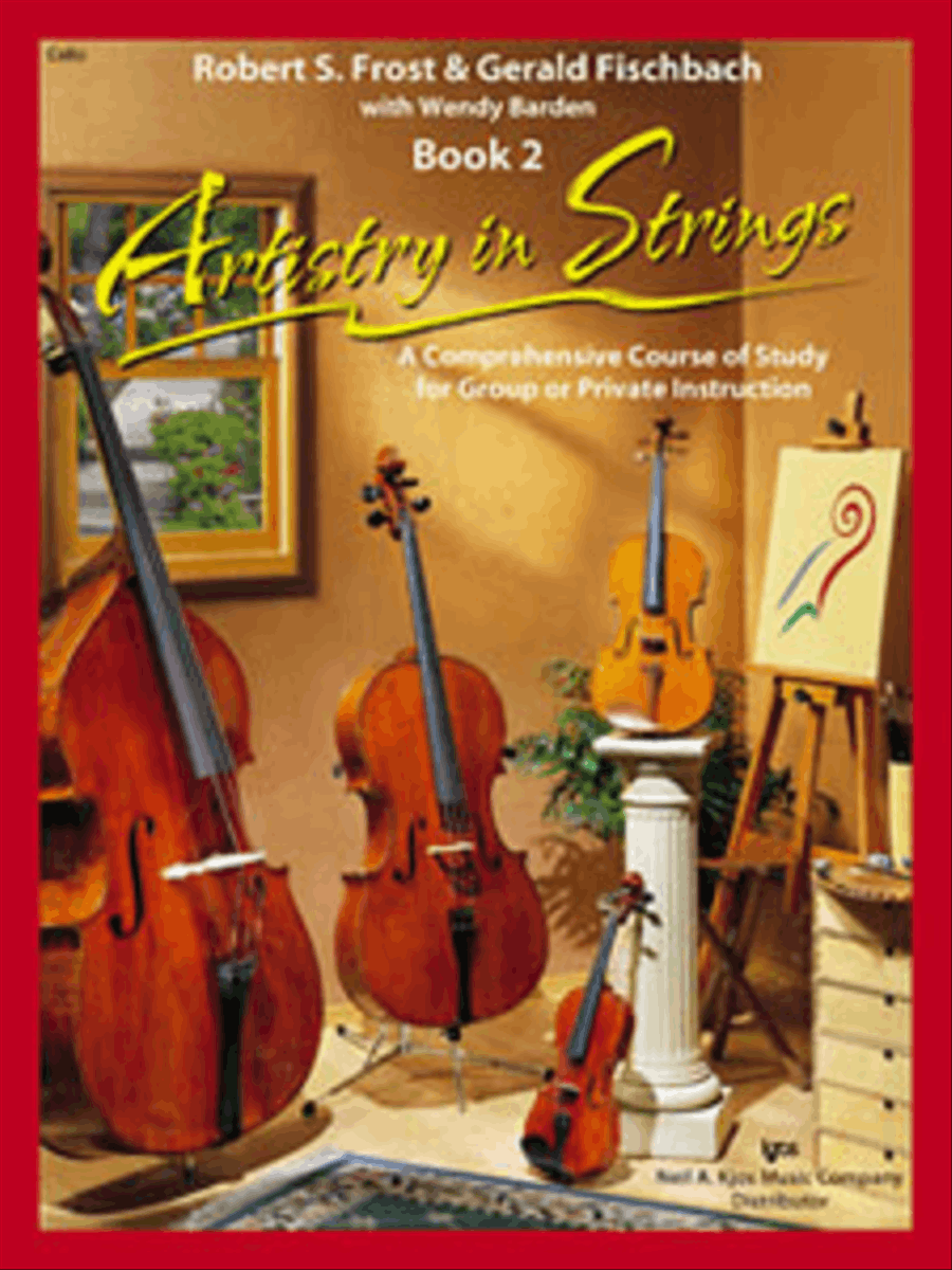 Artistry In Strings, Book 2 - Cello (Book & 2-CD) Chamber Orchestra scores gallery preview page 1