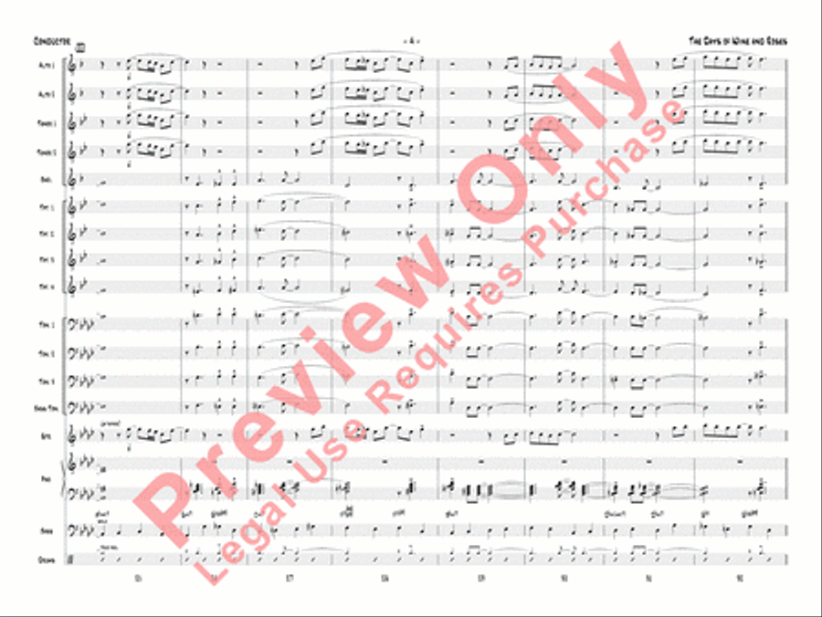 The Days of Wine and Roses Jazz Ensemble scores gallery preview page 7