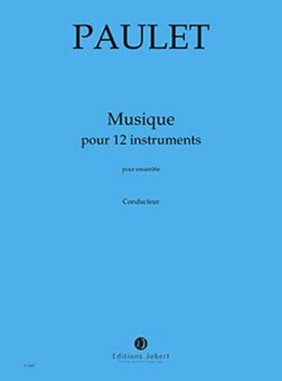 Musique Pour 12 Instruments