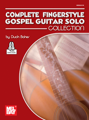 Book cover for Complete Fingerstyle Gospel Guitar Solo Collection