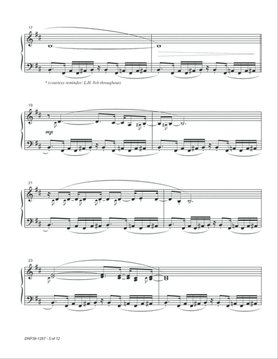 Sassy Piano Solo scores gallery preview page 5