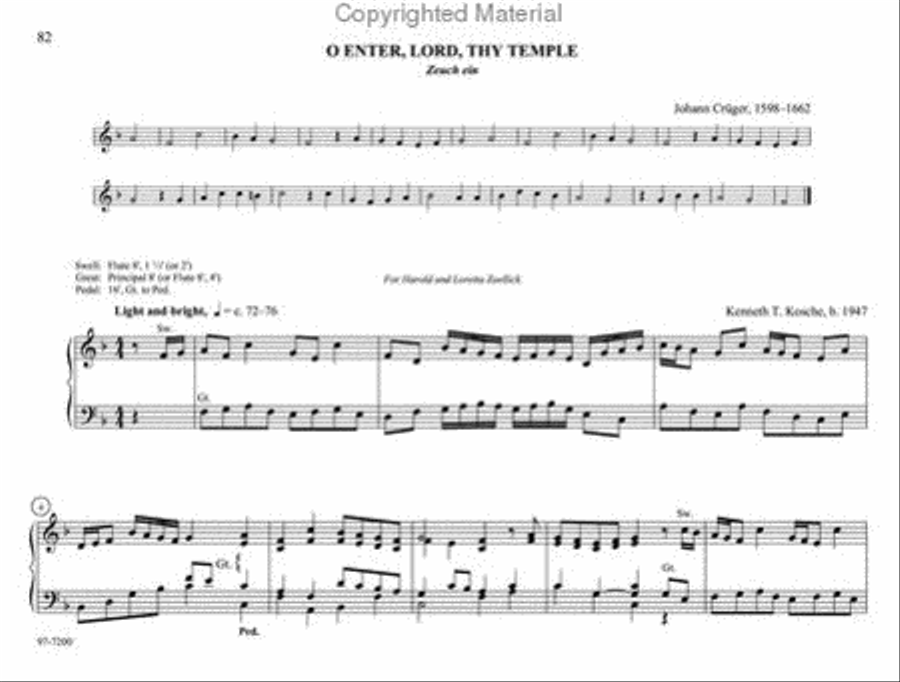 Song of the Gospel, Vol. 2 Organ scores gallery preview page 10