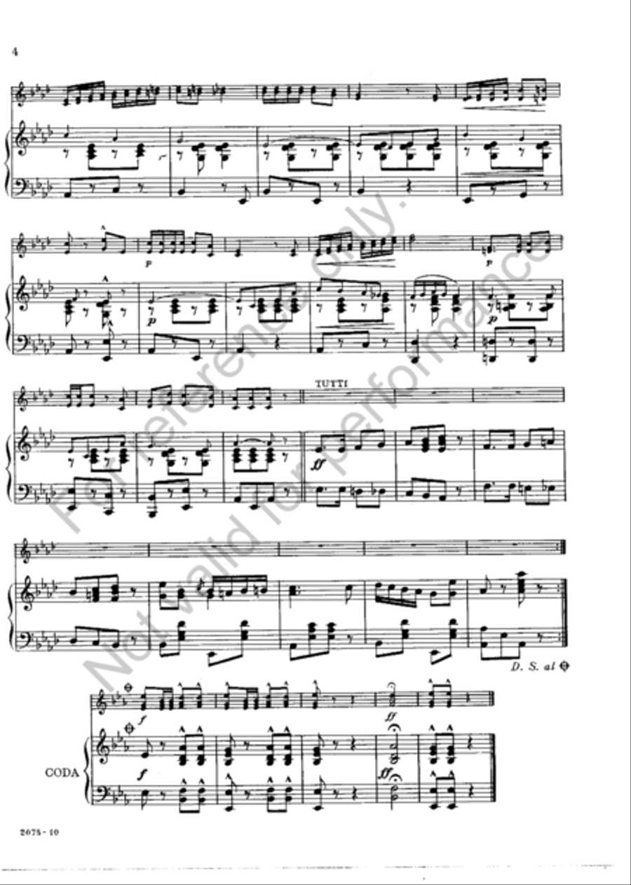 Elena Polka Elena Polka Woodwind Duet scores gallery preview page 5