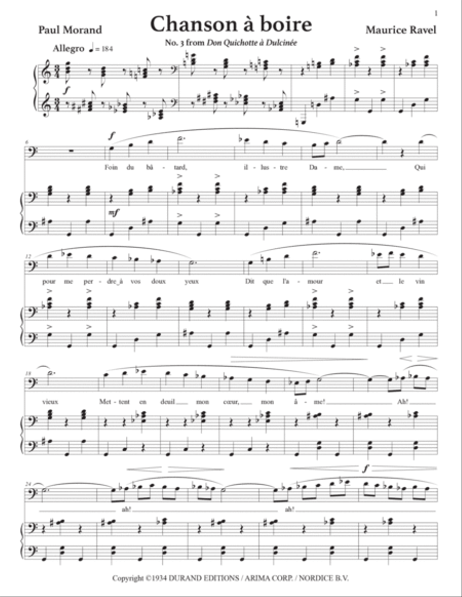 Chanson Romanesque Chanson Romanesque Voice scores gallery preview page 2