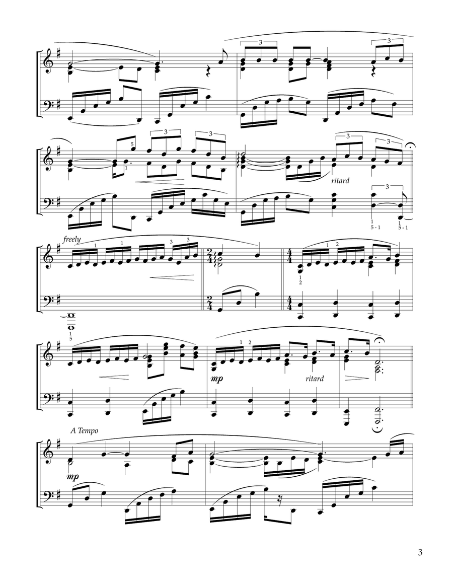Time To Say Goodbye Piano Solo scores gallery preview page 3