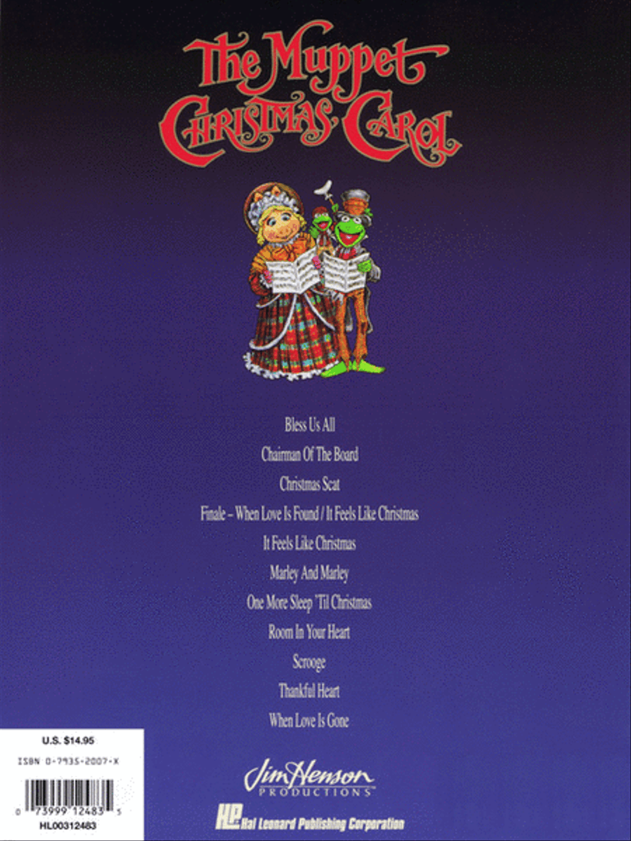 The Muppet Christmas Carol Piano, Vocal, Guitar scores gallery preview page 10