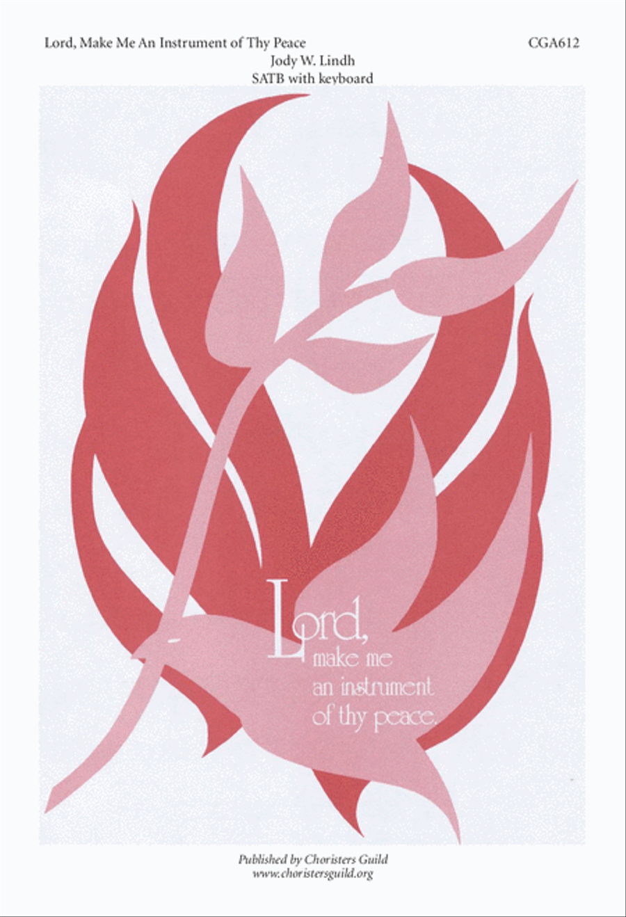 Lord, Make Me an Instrument of Thy Peace 4-Part scores gallery preview page 1
