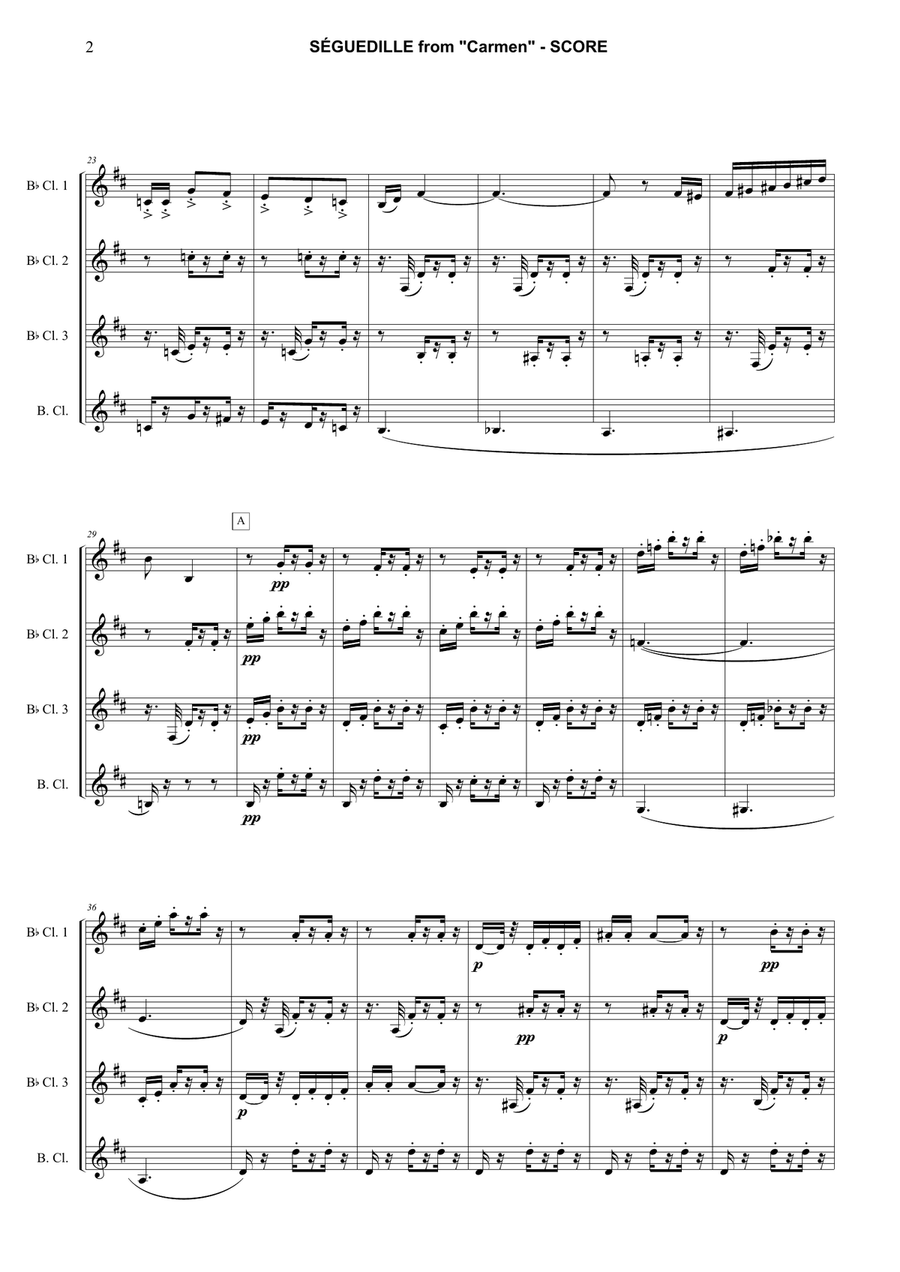 Séguedille from Séguedille from