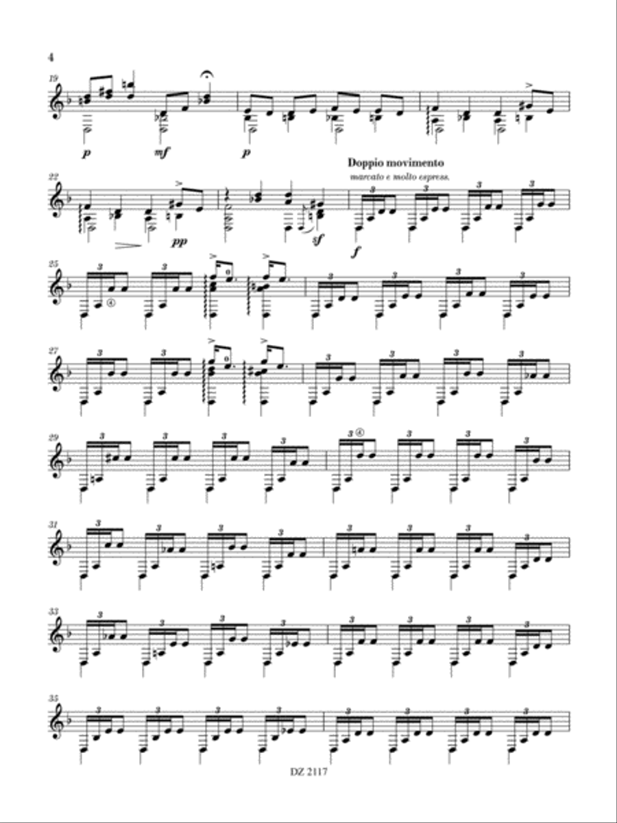 2 Ballads Classical Guitar scores gallery preview page 4