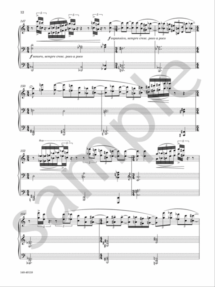 Sonata For Piano Chamber Music scores gallery preview page 13