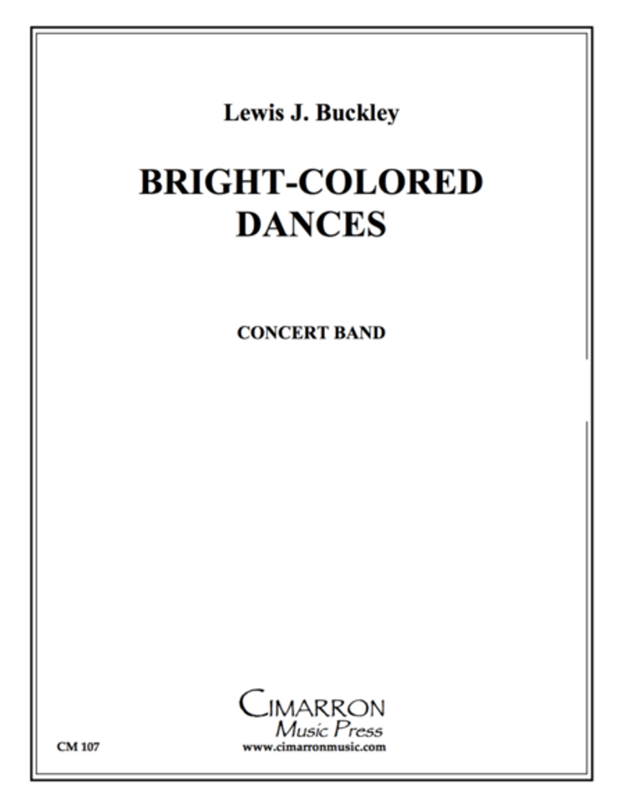 Bright-Colored Dances Bright-Colored Dances Concert Band scores gallery preview page 1