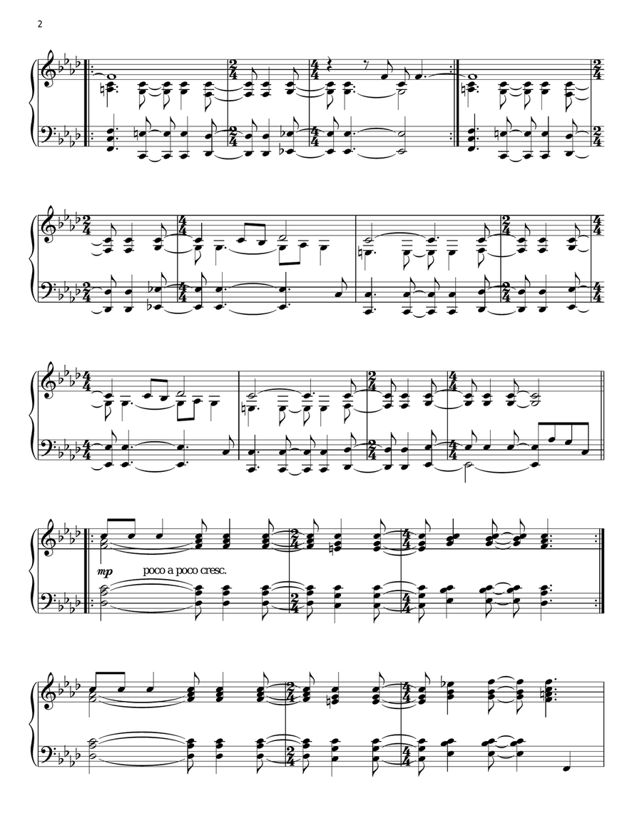Everything In Its Right Place Piano Solo scores gallery preview page 2