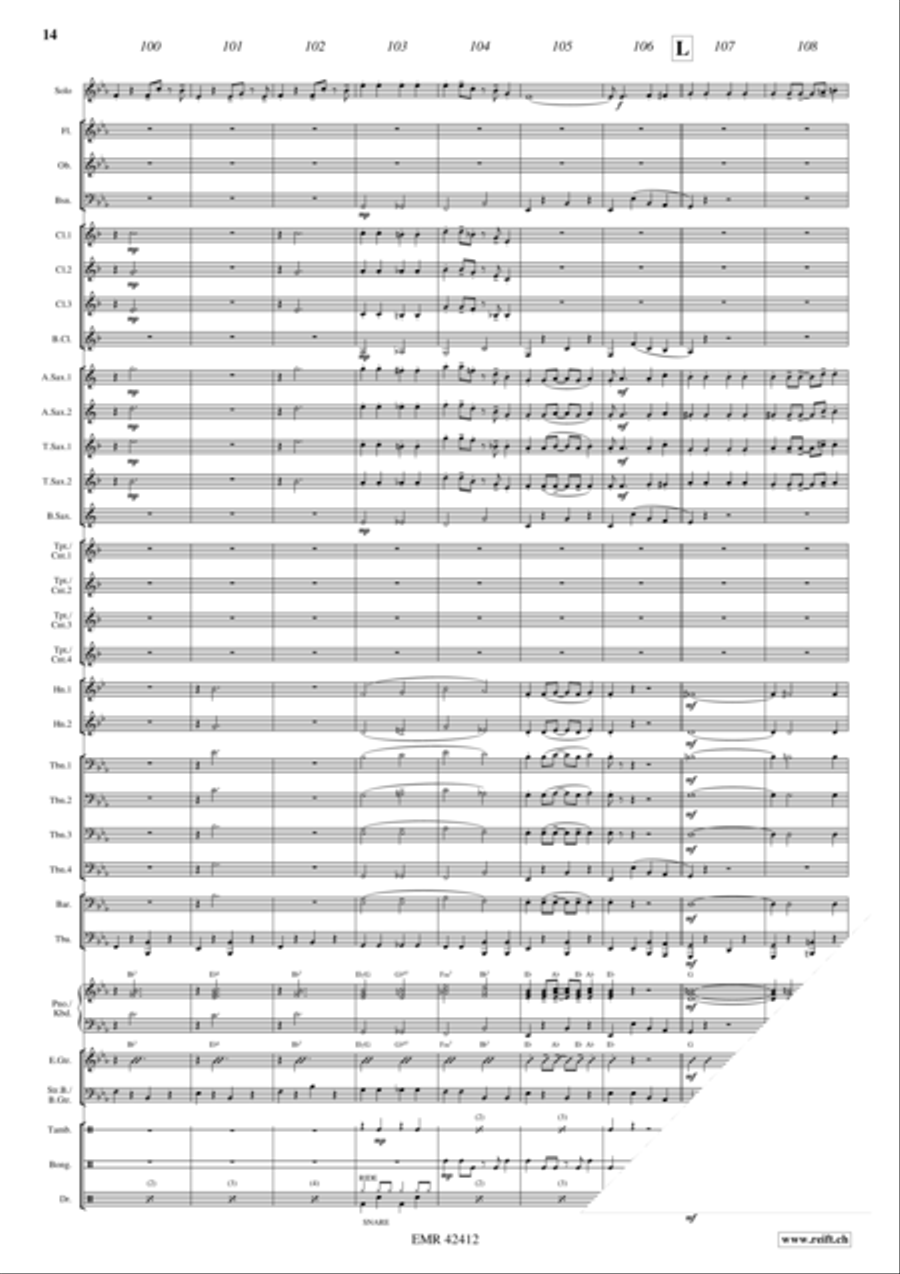 Charleston Medley Charleston Medley Concert Band scores gallery preview page 9