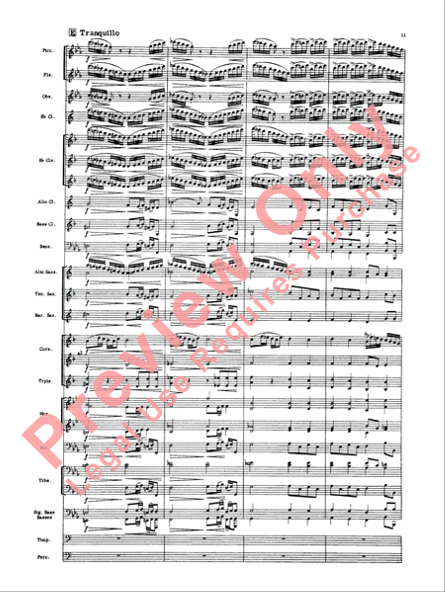 Toccata Concert Band scores gallery preview page 12