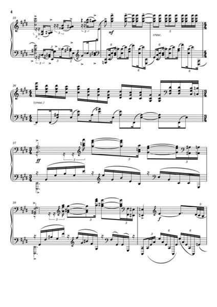 Rachmaninoff - Etudes-tableaux, Op.33 No.8 Grave - Original For Piano Solo image number null