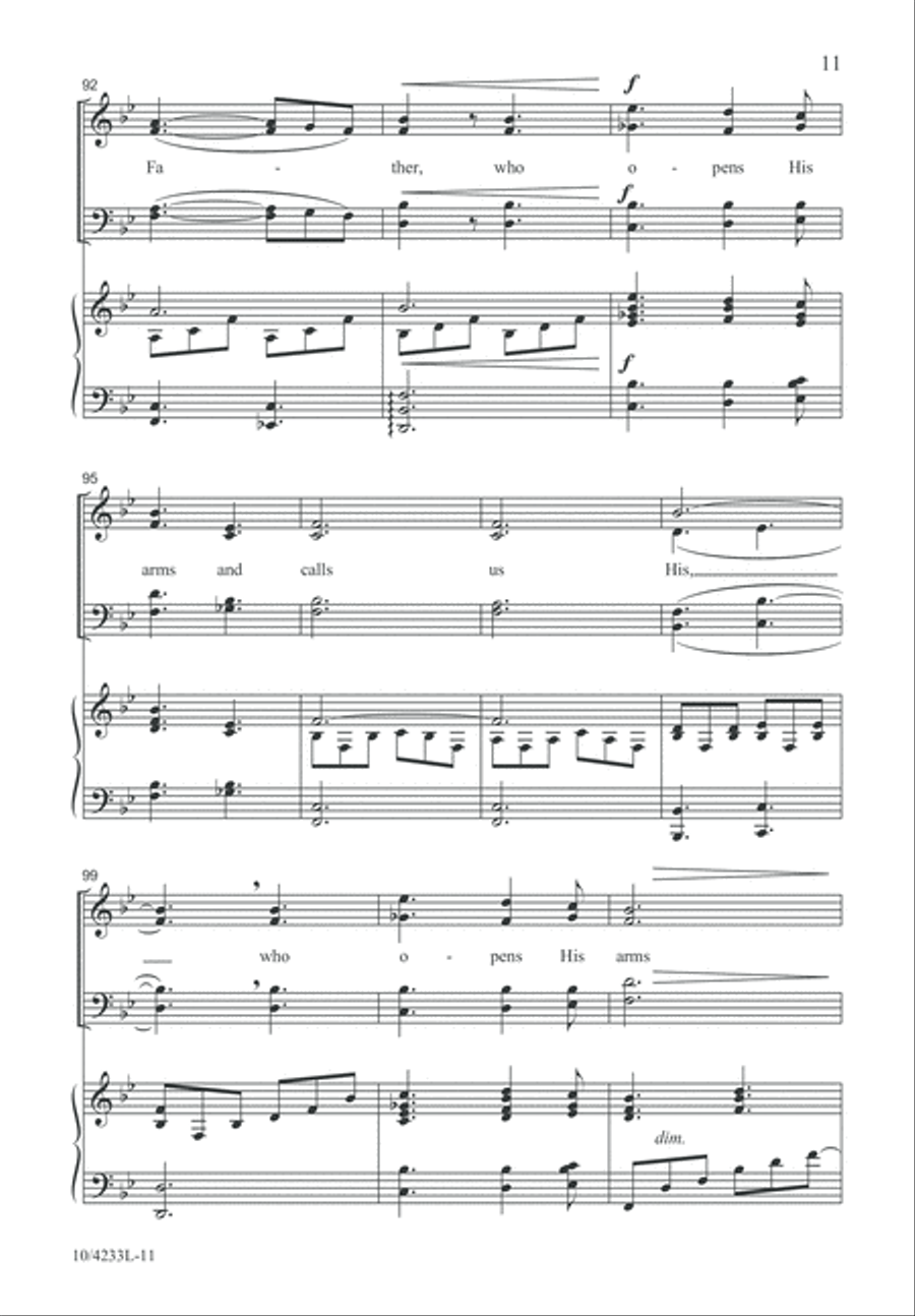 I Thank the Father I Thank the Father 4-Part scores gallery preview page 11