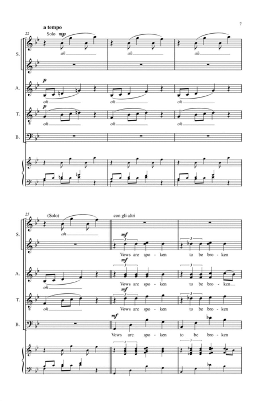 Enjoy The Silence 4-Part scores gallery preview page 5