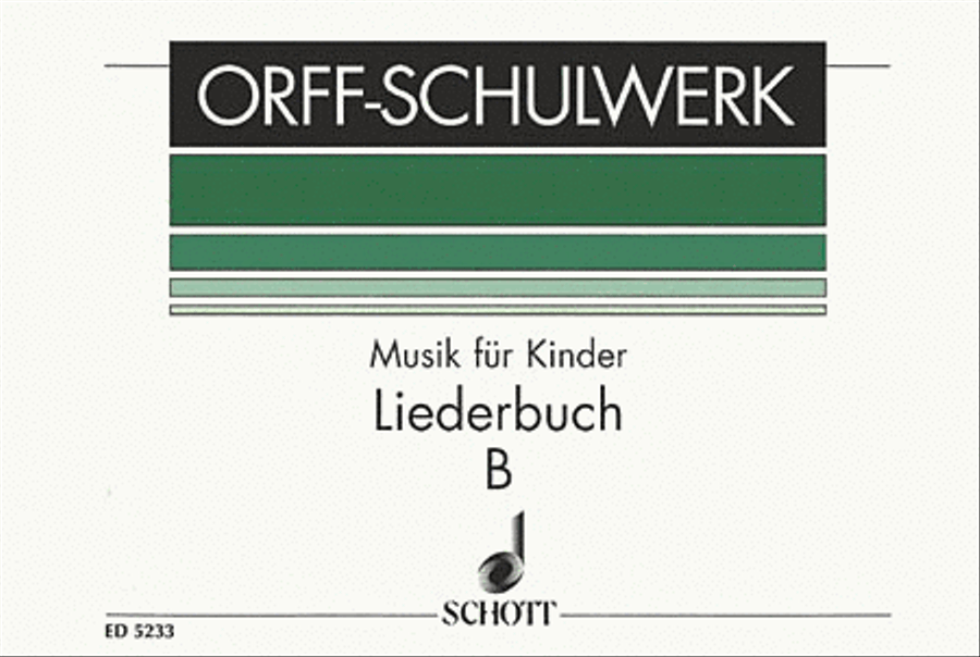 Liederbuch B Mittelstufe Voice scores gallery preview page 1